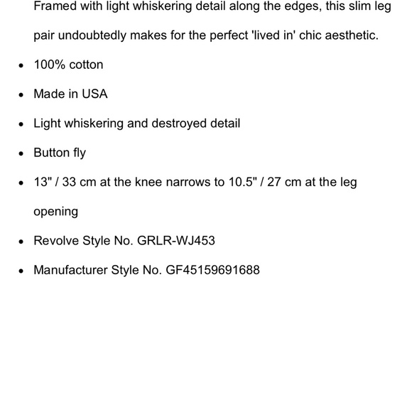 GRLFRND - Piper Super High Rise Slim - Picture 3 of 8